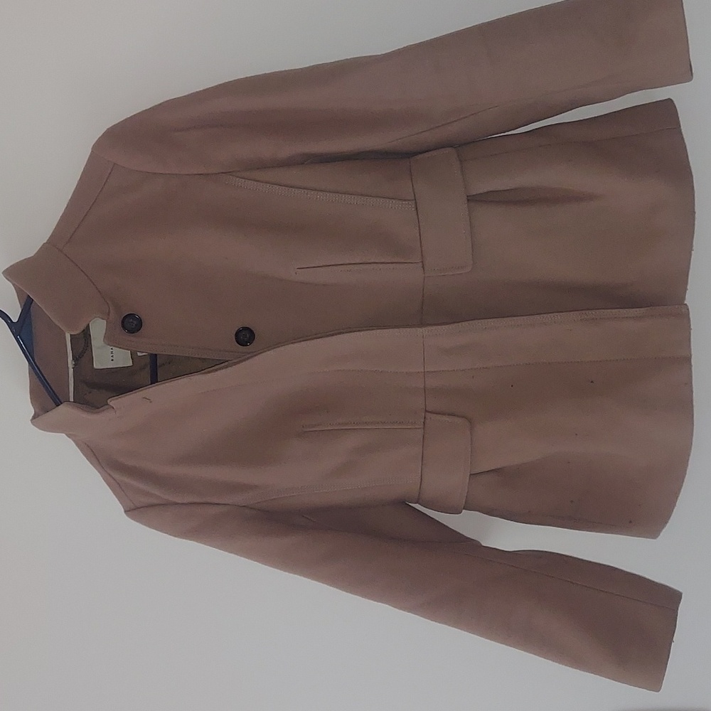 Banana Republic XS Ladies Wool Button Up Jacket